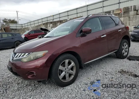 2009 Nissan Murano S z USA, uszkodzony, nr VIN JN8AZ18W39W204332